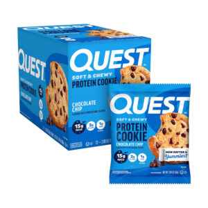 Quest Nutrition Chocolate Chip Protein Cookie,12 Count
