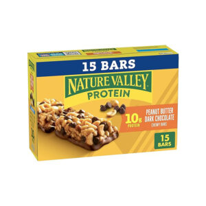 Nature Valley Chewy Granola Bars, Protein, Peanut Butter Dark Chocolate, 15 bars